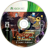Adventure Time: Explore the Dungeon Because I Don't Know Xbox 360 US box art